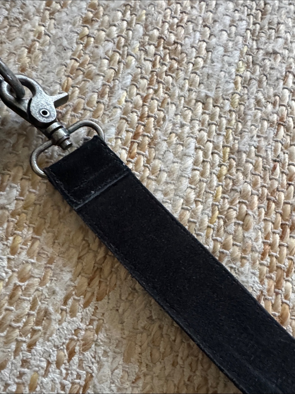 We The Free Shimmery Silver Crescent Shoulder Bag - Picture 3 of 7
